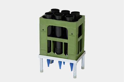 Support pour tube de matériau 