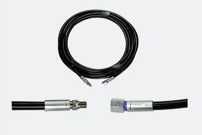 HD-Schlauch Ø 5 mm Außengewinde M8x1, Überwurfmutter M12x1,5 (L06)
