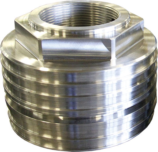 Hydraulik-Zylinderkolben nachher Hydraulik-Zylinderkolben